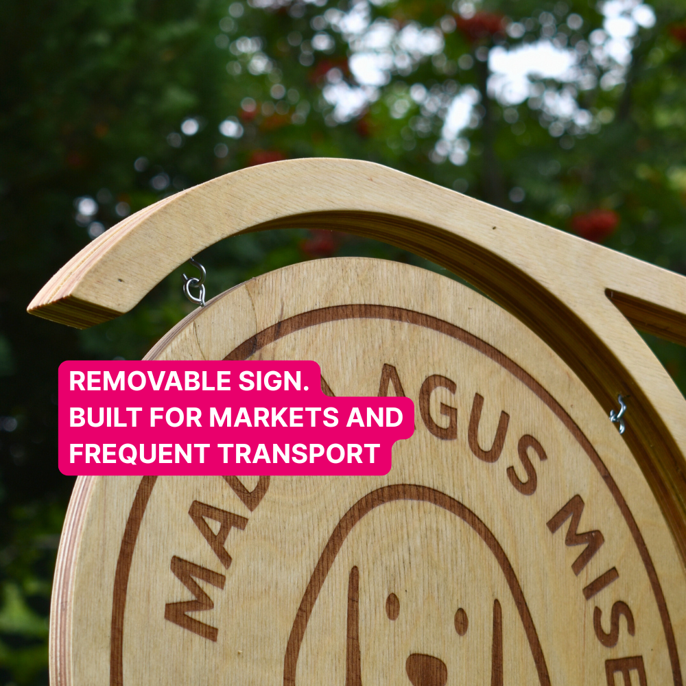 Gazebo Sign - Laser Engraved