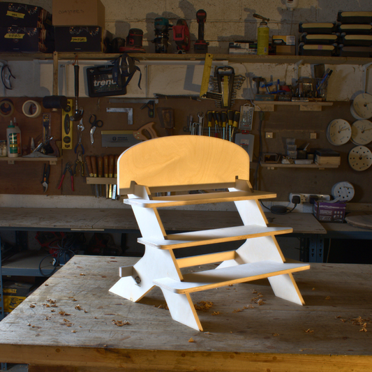 Falcon 3-Shelf Wooden Product Stand (50cm Wide)