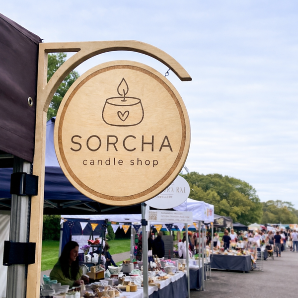 Market Gazebo Logo Sign