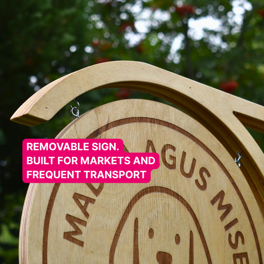 Gazebo Sign - Laser Engraved