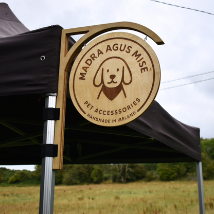 Gazebo Sign - Laser Engraved