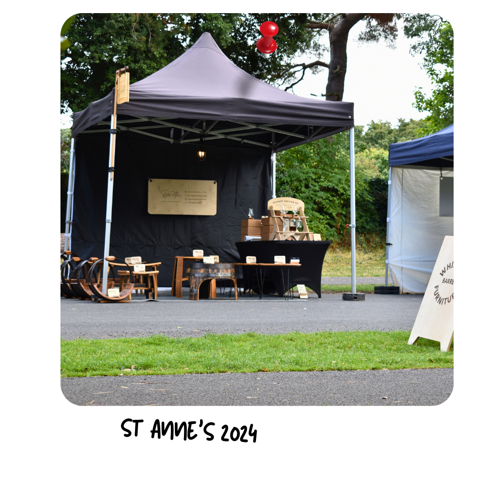 Standout display at a market