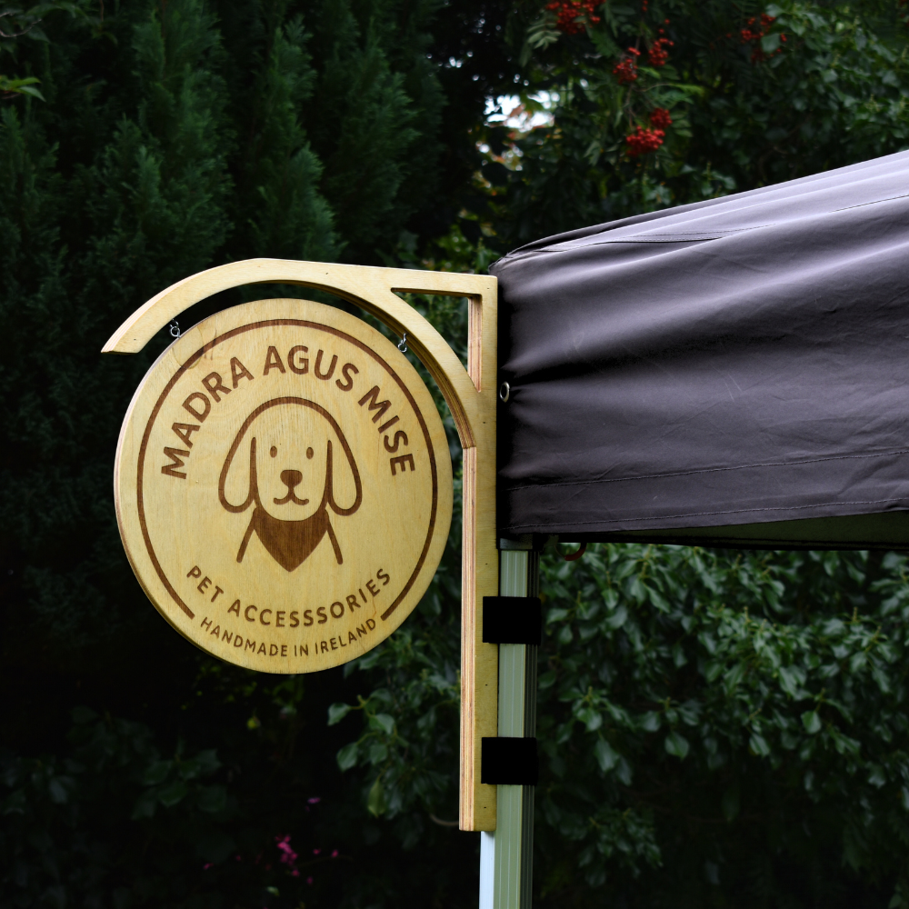 Gazebo Sign - Laser Engraved