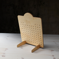 Branded Peg Board Display Stand