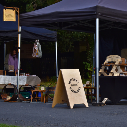 A-Frame Wooden Sidewalk Sign
