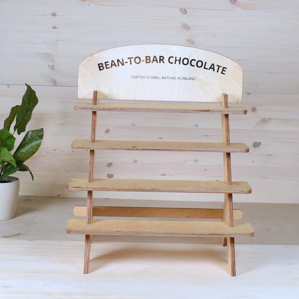 Falcon 4-Shelf Market Display Stand