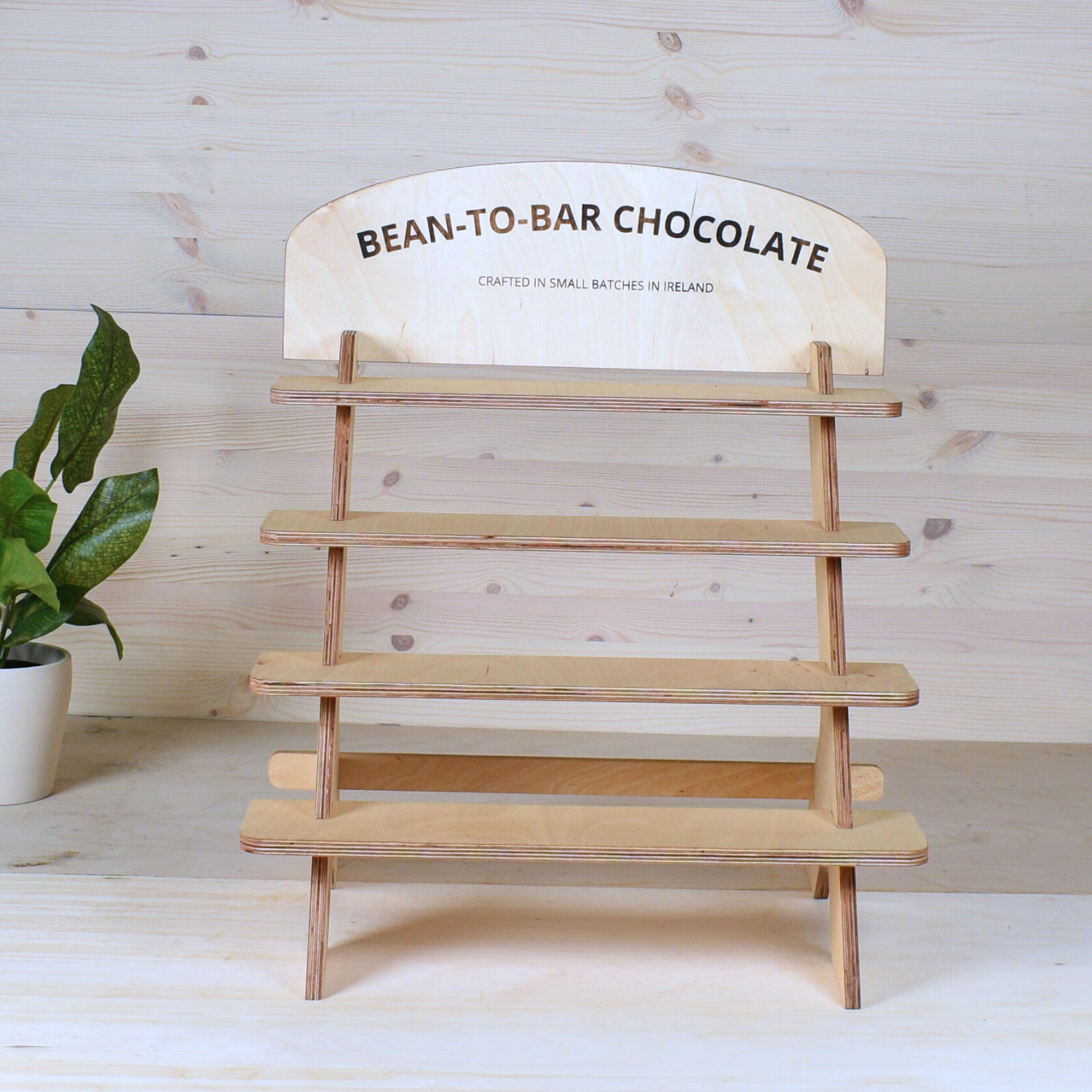 Falcon 4-Shelf Market Display Stand