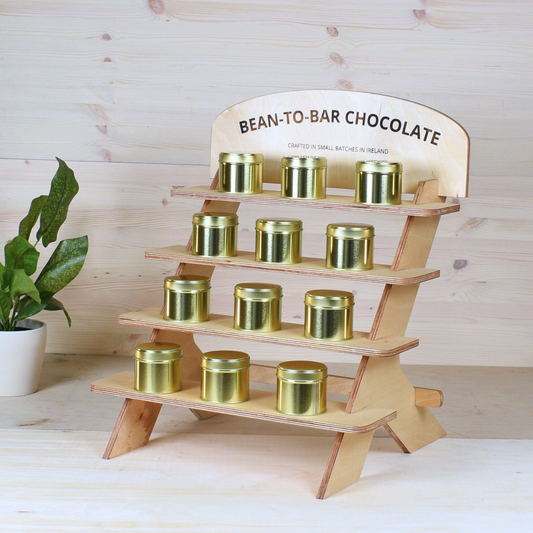 Falcon 4-Shelf Market Display Stand