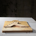 Branded Peg Board Display Stand with Shelves