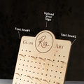 Branded Peg Board Display Stand