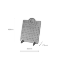 Branded Peg Board Display Stand